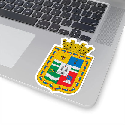 Escudo Teziutlán bueno (Mexico) (Coat of Arms) STICKER Vinyl Kiss-Cut Decal - The Sticker Space