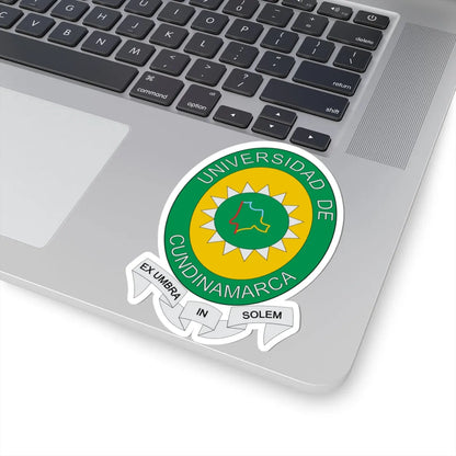 Escudo Universidad de Cundinamarca (Colombia) (Coat of Arms) STICKER Vinyl Kiss-Cut Decal - The Sticker Space
