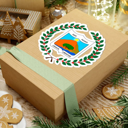 Escudo Vergara Cundinamarca (Colombia) (Coat of Arms) STICKER Vinyl Kiss-Cut Decal - The Sticker Space