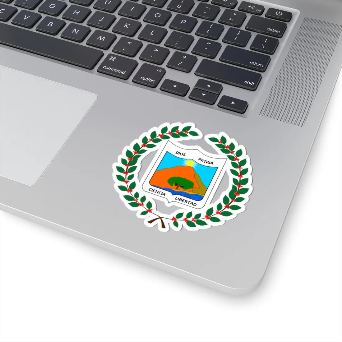 Escudo Vergara Cundinamarca (Colombia) (Coat of Arms) STICKER Vinyl Kiss-Cut Decal - The Sticker Space