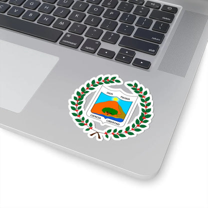 Escudo Vergara Cundinamarca (Colombia) (Coat of Arms) STICKER Vinyl Kiss-Cut Decal - The Sticker Space