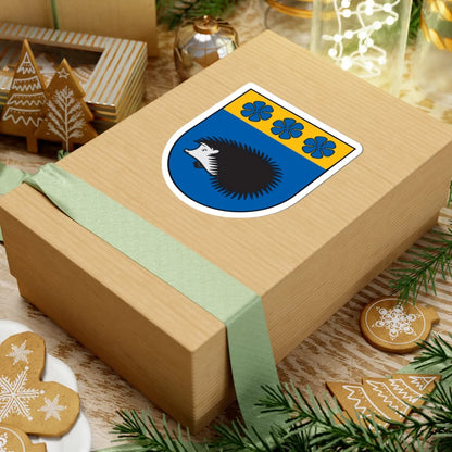 Escudo Vilaka (Latvia) (Coat of Arms) STICKER Vinyl Kiss-Cut Decal - The Sticker Space