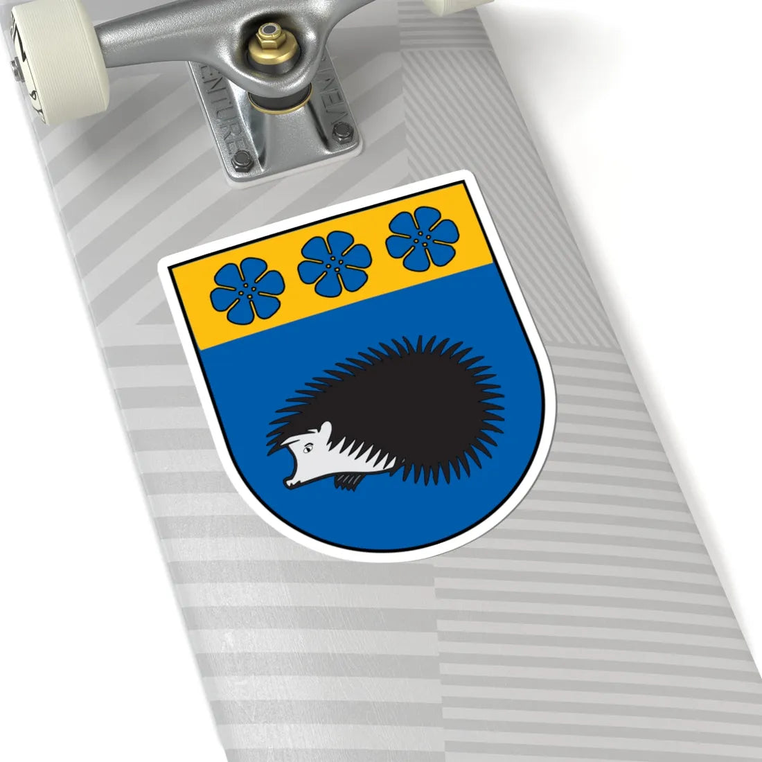 Escudo Vilaka (Latvia) (Coat of Arms) STICKER Vinyl Kiss-Cut Decal - The Sticker Space