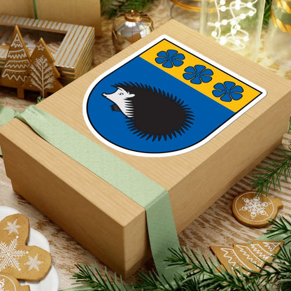 Escudo Vilaka (Latvia) (Coat of Arms) STICKER Vinyl Kiss-Cut Decal - The Sticker Space