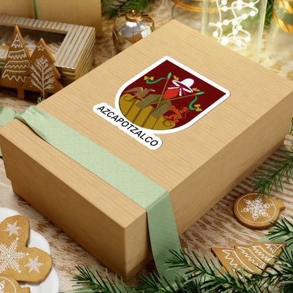 Escudo Villa de Azcapotzalco (Costa Rica) (Coat of Arms) STICKER Vinyl Kiss-Cut Decal - The Sticker Space