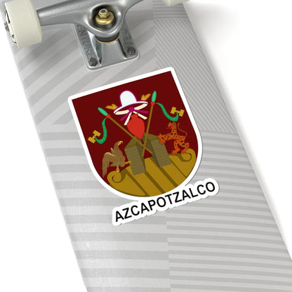 Escudo Villa de Azcapotzalco (Costa Rica) (Coat of Arms) STICKER Vinyl Kiss-Cut Decal - The Sticker Space