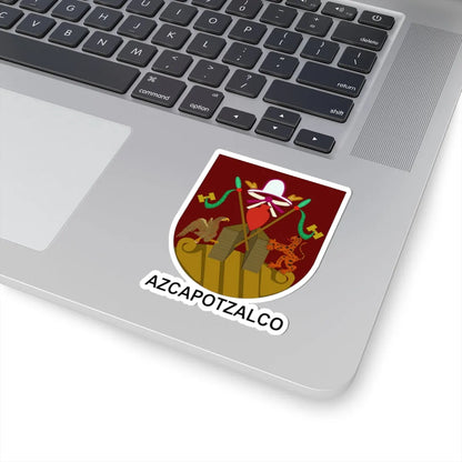 Escudo Villa de Azcapotzalco (Costa Rica) (Coat of Arms) STICKER Vinyl Kiss-Cut Decal - The Sticker Space