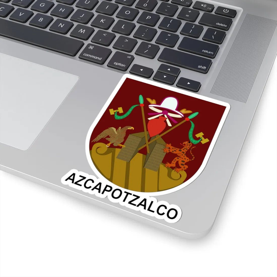 Escudo Villa de Azcapotzalco (Costa Rica) (Coat of Arms) STICKER Vinyl Kiss-Cut Decal - The Sticker Space