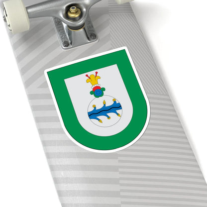 Escudo Xochiapulco (Mexico) (Coat of Arms) STICKER Vinyl Kiss-Cut Decal - The Sticker Space