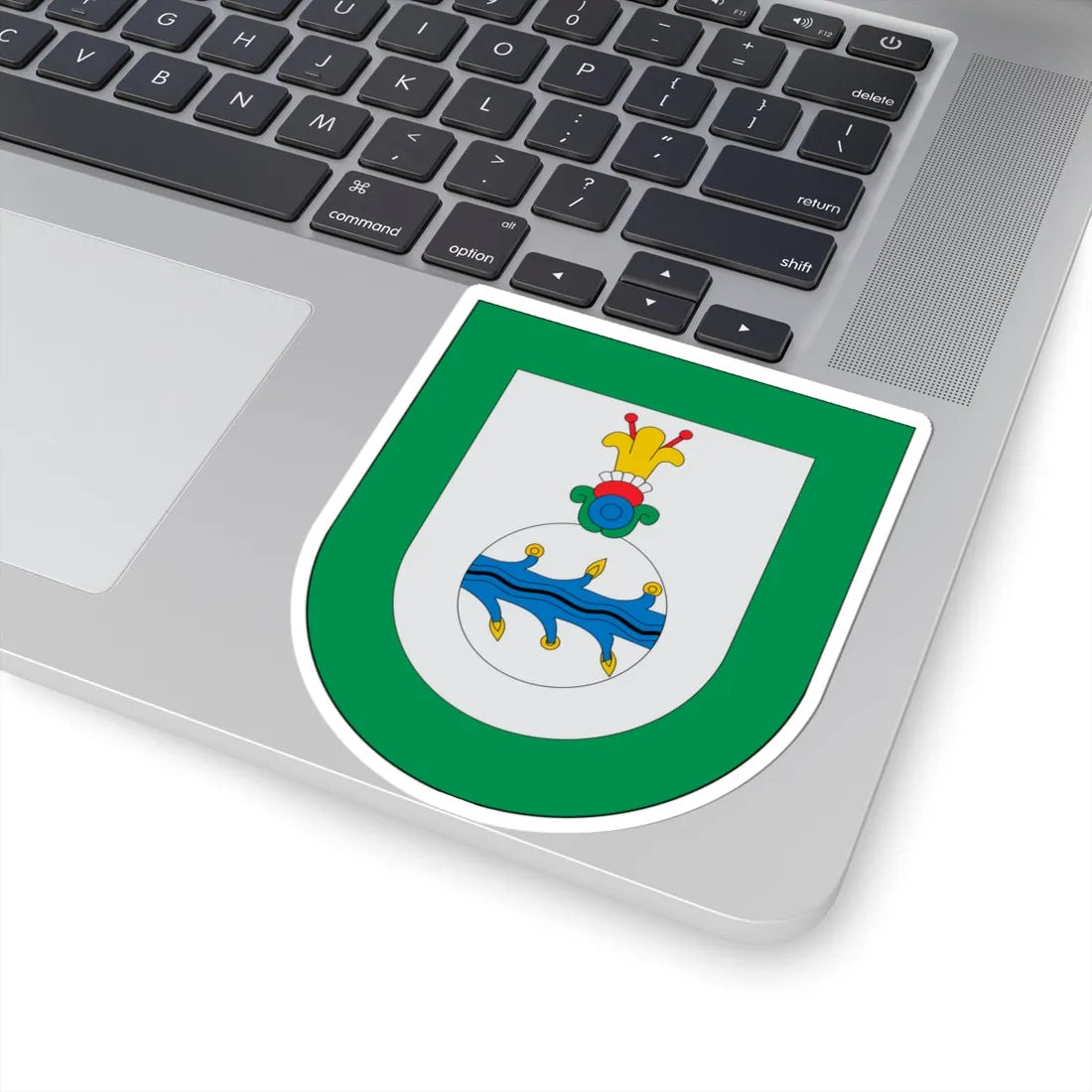 Escudo Xochiapulco (Mexico) (Coat of Arms) STICKER Vinyl Kiss-Cut Decal - The Sticker Space
