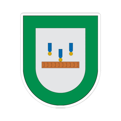 Escudo Zaragoza Puebla (Mexico) (Coat of Arms) STICKER Vinyl Kiss-Cut Decal - The Sticker Space