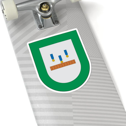 Escudo Zaragoza Puebla (Mexico) (Coat of Arms) STICKER Vinyl Kiss-Cut Decal - The Sticker Space