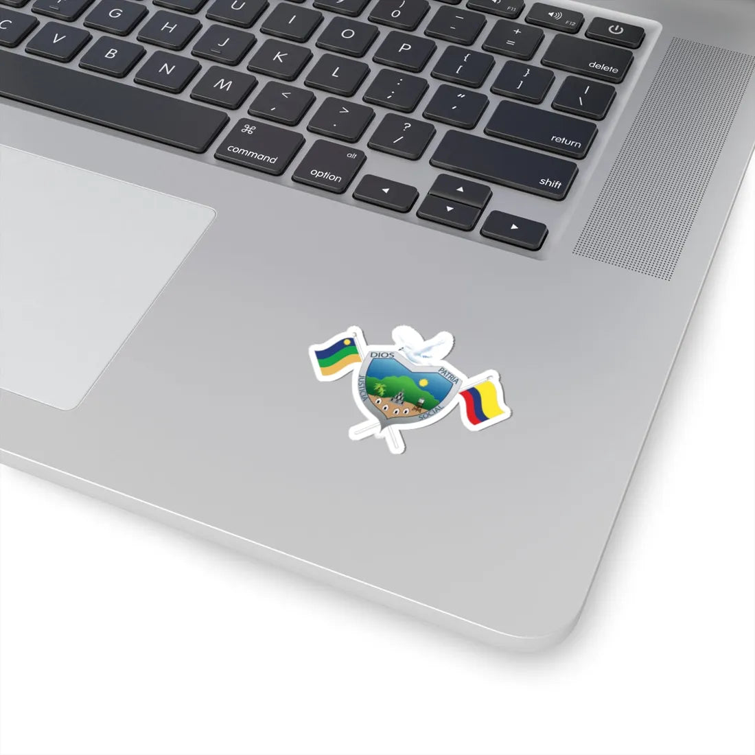 EscudoMunicipioSanCarlos (Colombia) (Coat of Arms) STICKER Vinyl Kiss-Cut Decal - The Sticker Space