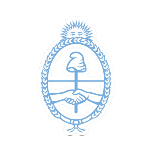 Escudopresidencial2015 (Argentina) (Coat of Arms) STICKER Vinyl Kiss-Cut Decal 2 Inch White - The Sticker Space