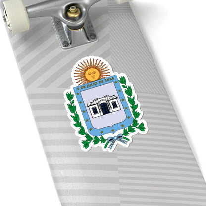 EscudoSanMigueldeTucuman (Argentina) (Coat of Arms) STICKER Vinyl Kiss-Cut Decal - The Sticker Space