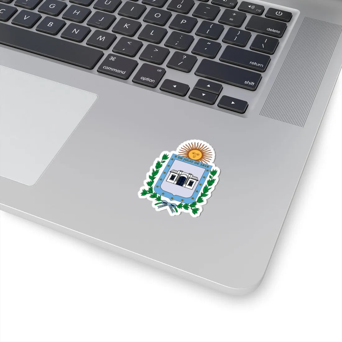 EscudoSanMigueldeTucuman (Argentina) (Coat of Arms) STICKER Vinyl Kiss-Cut Decal - The Sticker Space