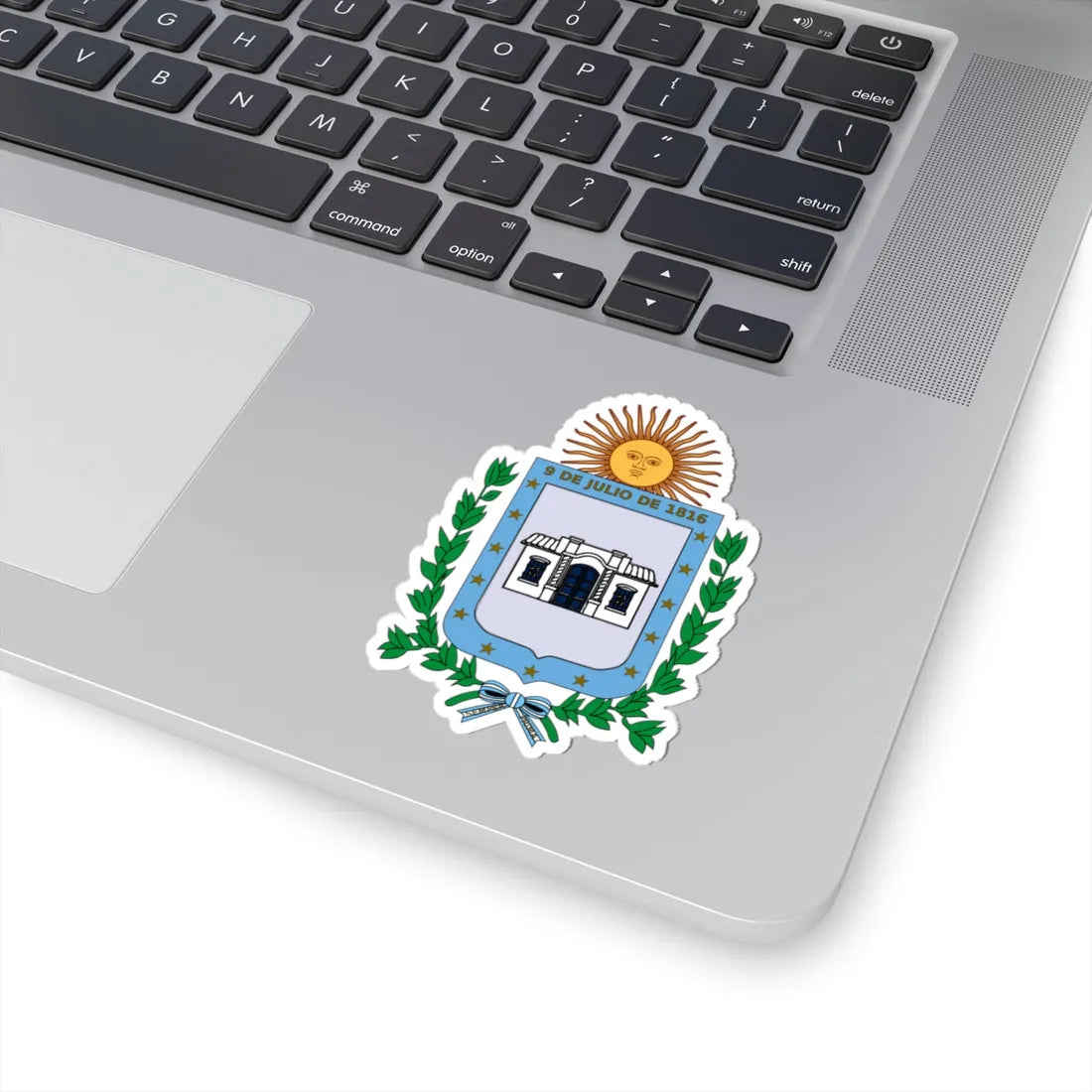 EscudoSanMigueldeTucuman (Argentina) (Coat of Arms) STICKER Vinyl Kiss-Cut Decal - The Sticker Space