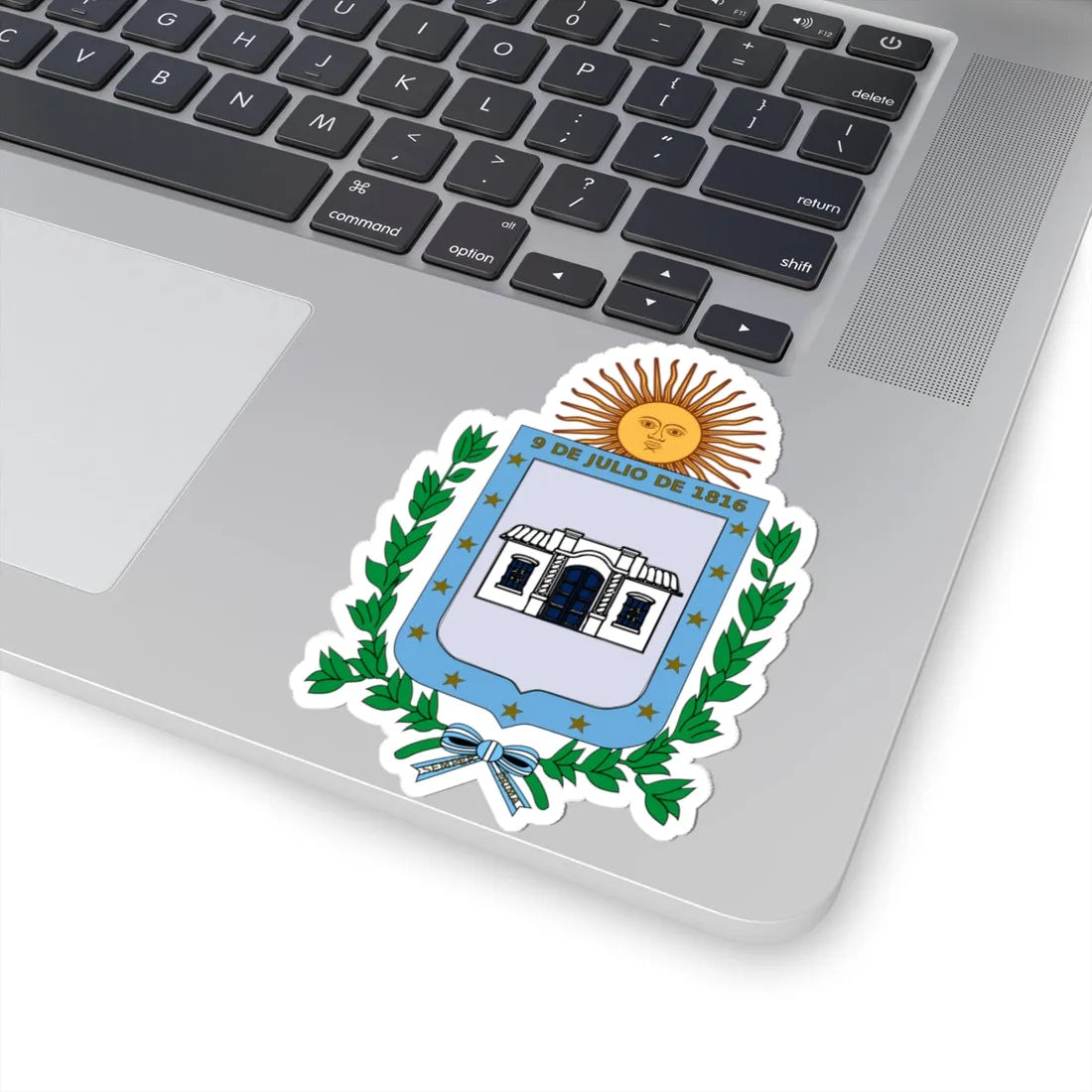 EscudoSanMigueldeTucuman (Argentina) (Coat of Arms) STICKER Vinyl Kiss-Cut Decal - The Sticker Space