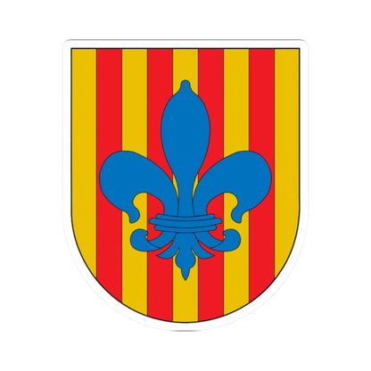 Escut dAgramunt (Spain) (Coat of Arms) STICKER Vinyl Kiss-Cut Decal 2 Inch White - The Sticker Space