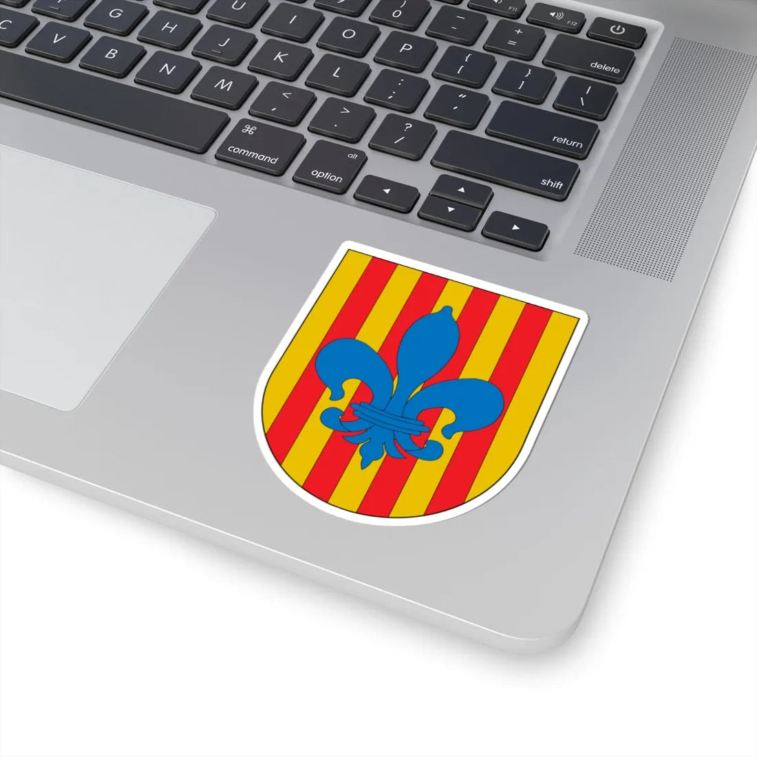 Escut dAgramunt (Spain) (Coat of Arms) STICKER Vinyl Kiss-Cut Decal - The Sticker Space
