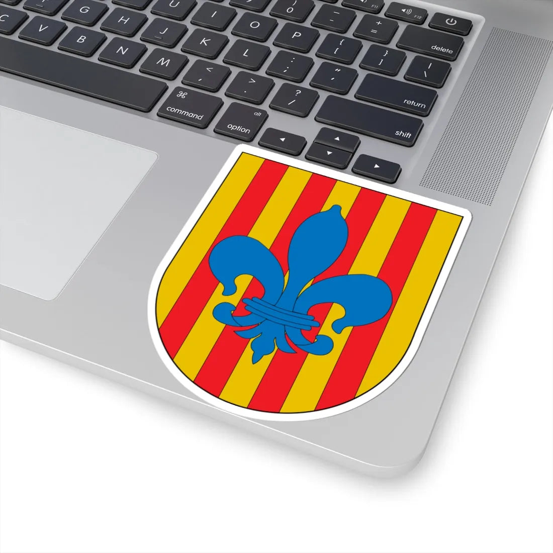 Escut dAgramunt (Spain) (Coat of Arms) STICKER Vinyl Kiss-Cut Decal - The Sticker Space
