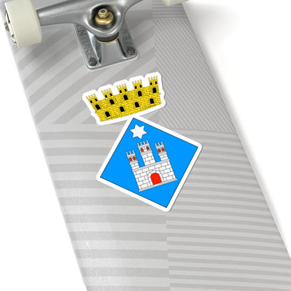 Escut dAlforja (Spain) (Coat of Arms) STICKER Vinyl Kiss-Cut Decal - The Sticker Space