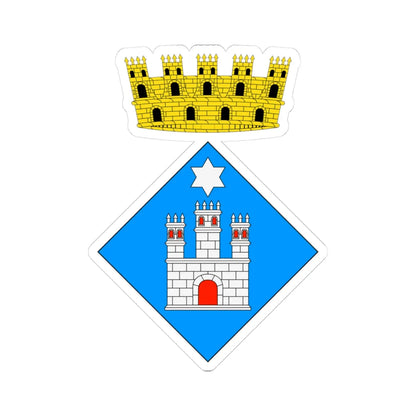 Escut dAlforja (Spain) (Coat of Arms) STICKER Vinyl Kiss-Cut Decal - The Sticker Space