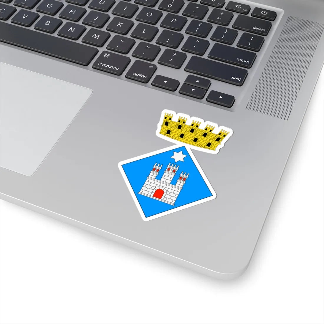 Escut dAlforja (Spain) (Coat of Arms) STICKER Vinyl Kiss-Cut Decal - The Sticker Space