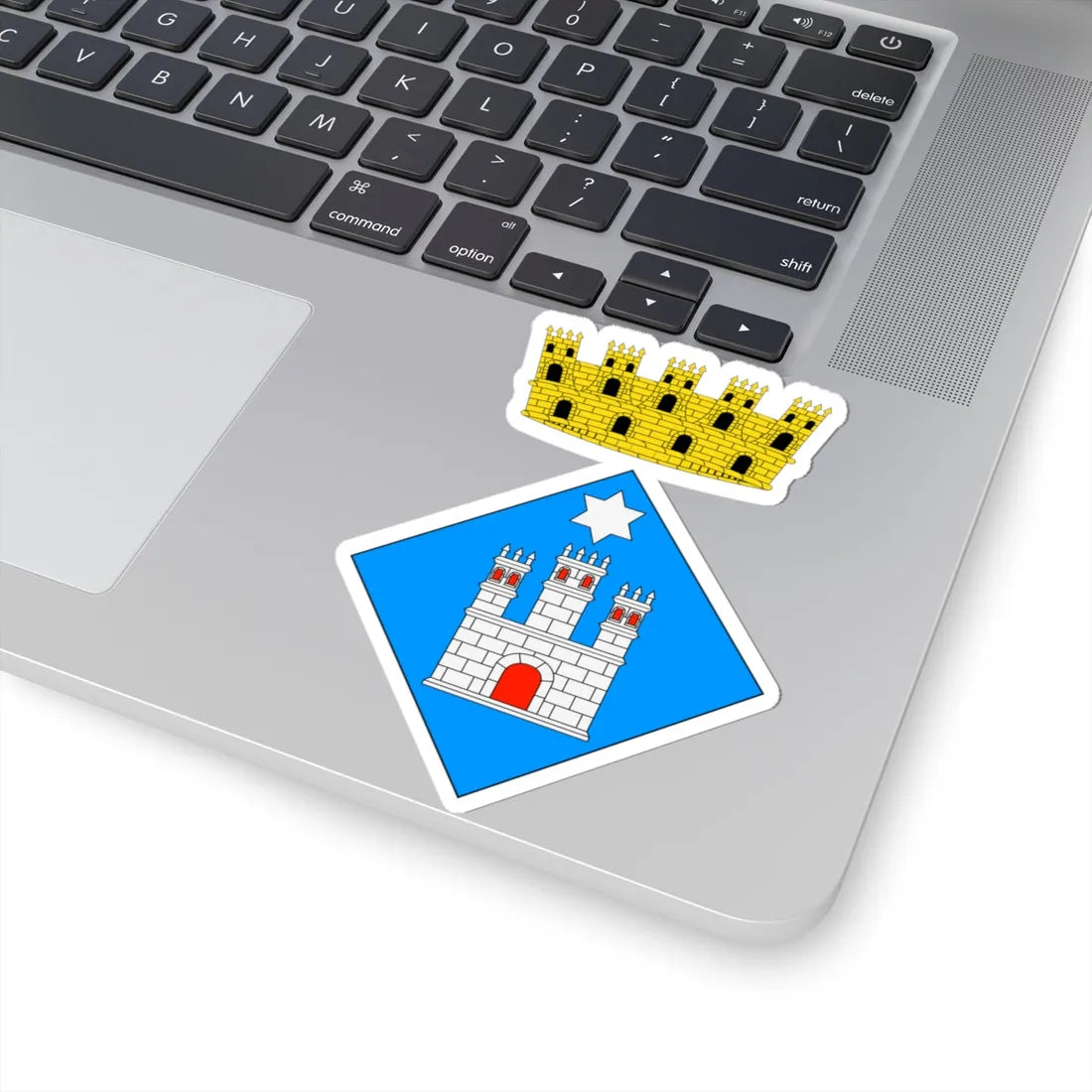 Escut dAlforja (Spain) (Coat of Arms) STICKER Vinyl Kiss-Cut Decal - The Sticker Space