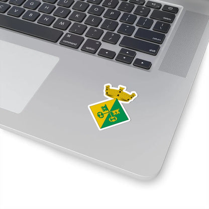 Escut dAlfés THV-ES (Spain) (Coat of Arms) STICKER Vinyl Kiss-Cut Decal - The Sticker Space