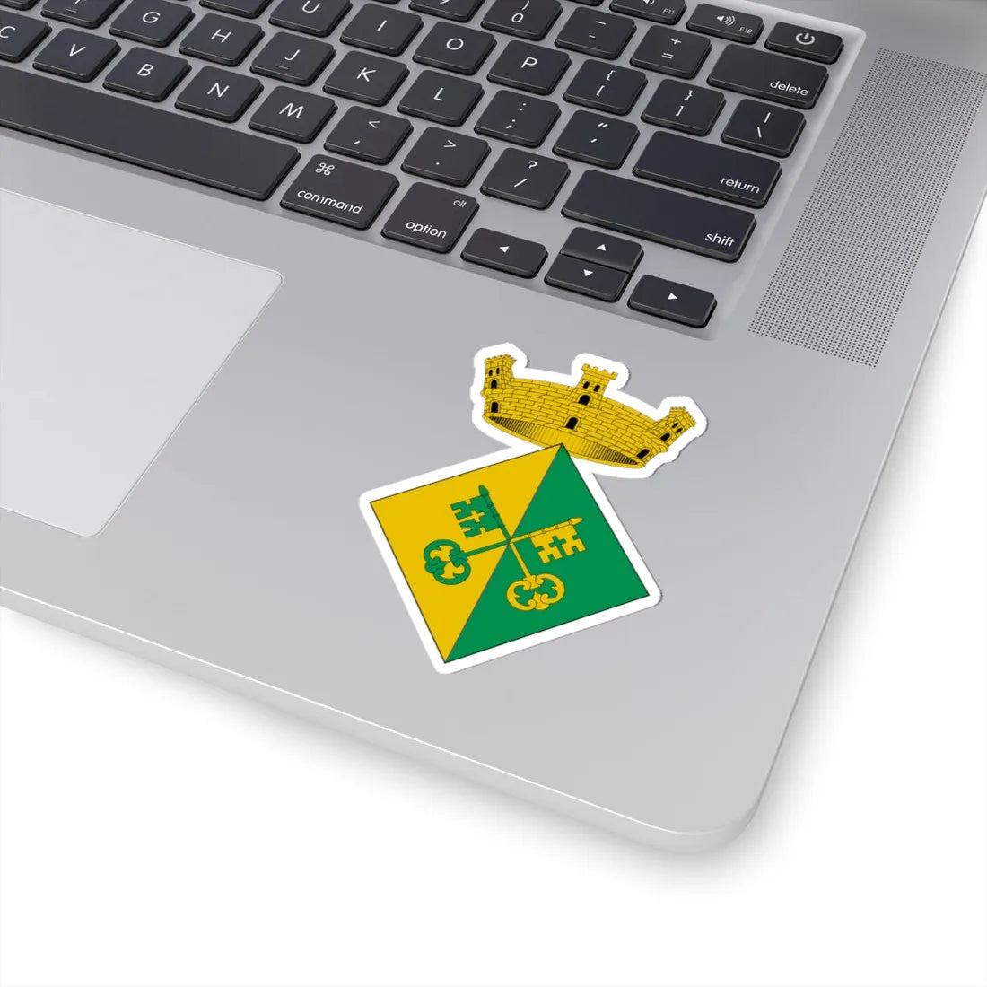Escut dAlfés THV-ES (Spain) (Coat of Arms) STICKER Vinyl Kiss-Cut Decal - The Sticker Space