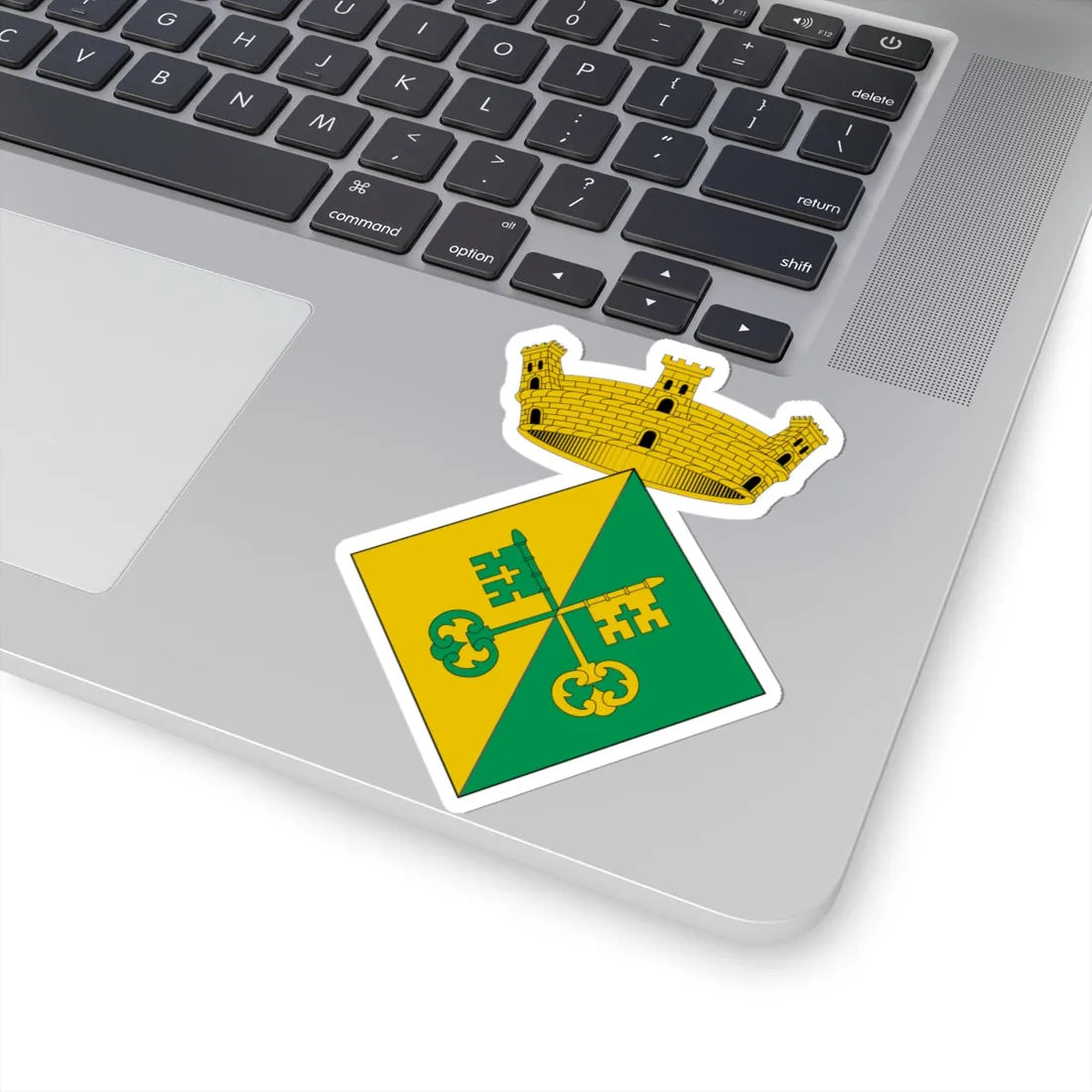 Escut dAlfés THV-ES (Spain) (Coat of Arms) STICKER Vinyl Kiss-Cut Decal - The Sticker Space