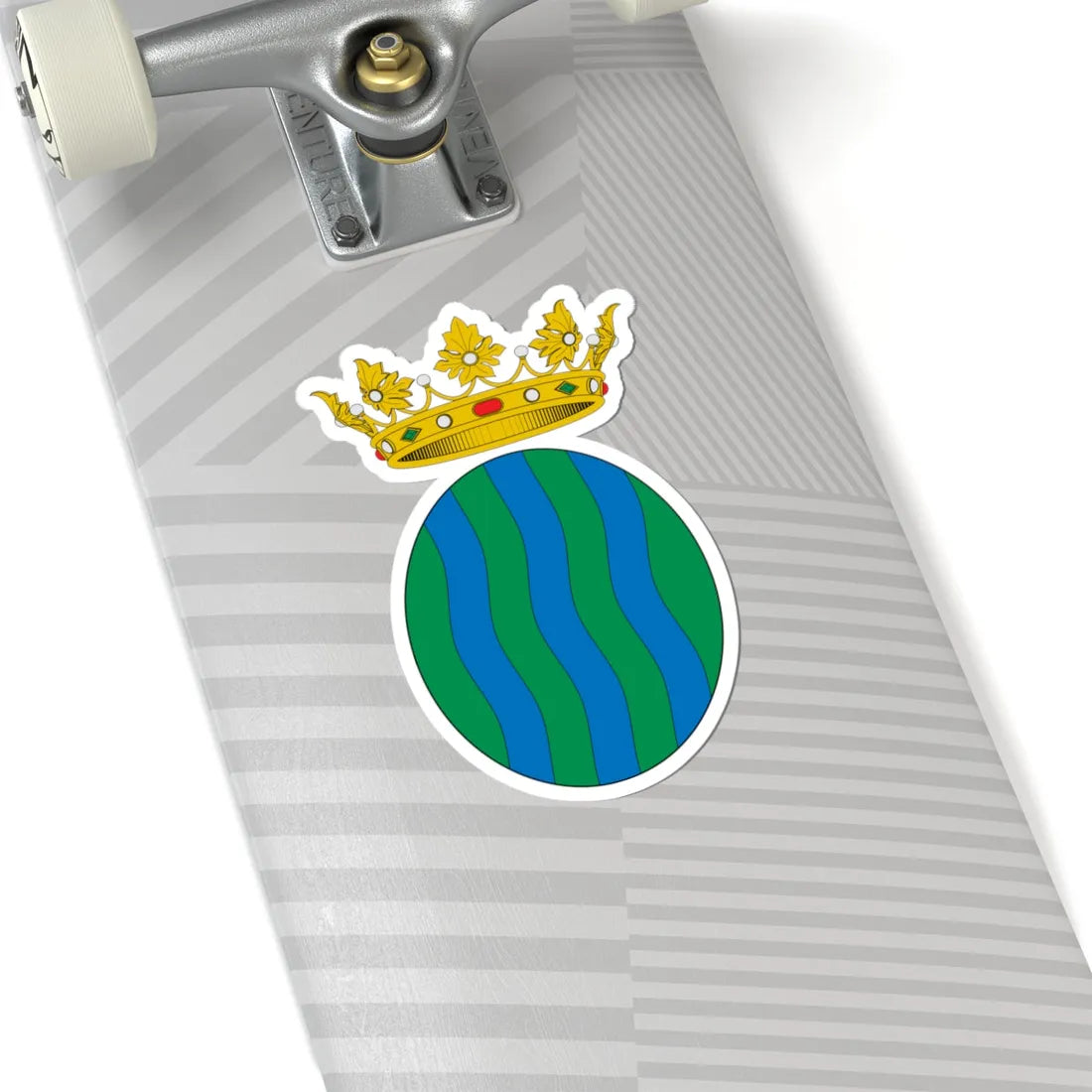 Escut dAndorra la Vella (Andorra) (Coat of Arms) STICKER Vinyl Kiss-Cut Decal - The Sticker Space