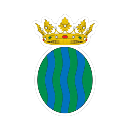 Escut dAndorra la Vella (Andorra) (Coat of Arms) STICKER Vinyl Kiss-Cut Decal - The Sticker Space