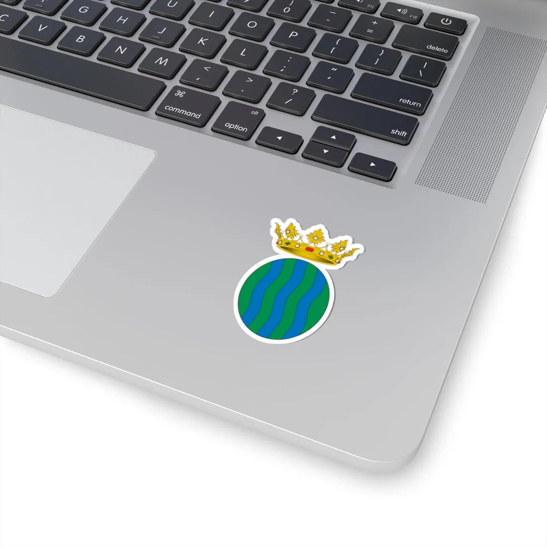 Escut dAndorra la Vella (Andorra) (Coat of Arms) STICKER Vinyl Kiss-Cut Decal - The Sticker Space