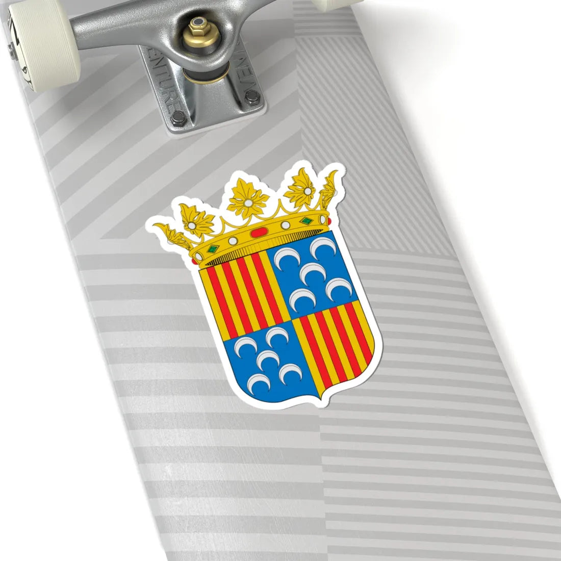 Escut de Berga (Spain) (Coat of Arms) STICKER Vinyl Kiss-Cut Decal - The Sticker Space