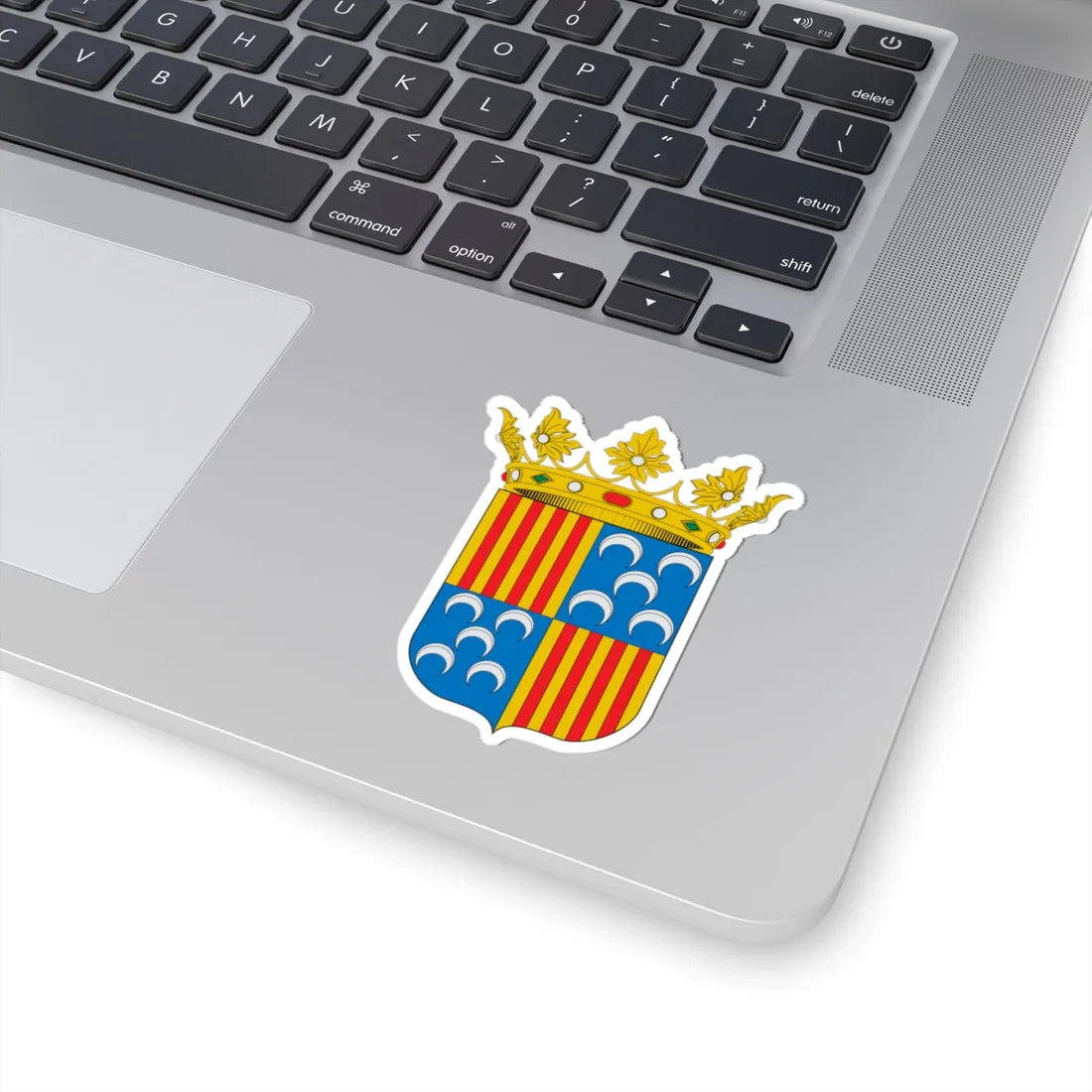 Escut de Berga (Spain) (Coat of Arms) STICKER Vinyl Kiss-Cut Decal - The Sticker Space