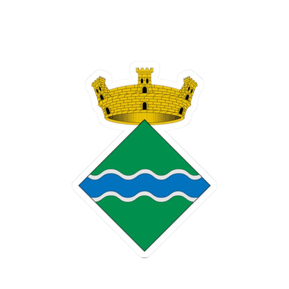 Escut de Bescanó THV-ES (Spain) (Coat of Arms) STICKER Vinyl Kiss-Cut Decal - The Sticker Space