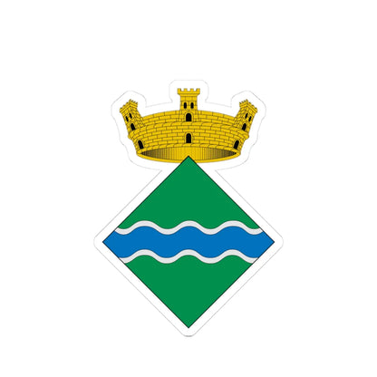 Escut de Bescanó THV-ES (Spain) (Coat of Arms) STICKER Vinyl Kiss-Cut Decal - The Sticker Space