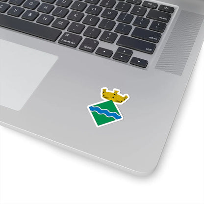 Escut de Bescanó THV-ES (Spain) (Coat of Arms) STICKER Vinyl Kiss-Cut Decal - The Sticker Space