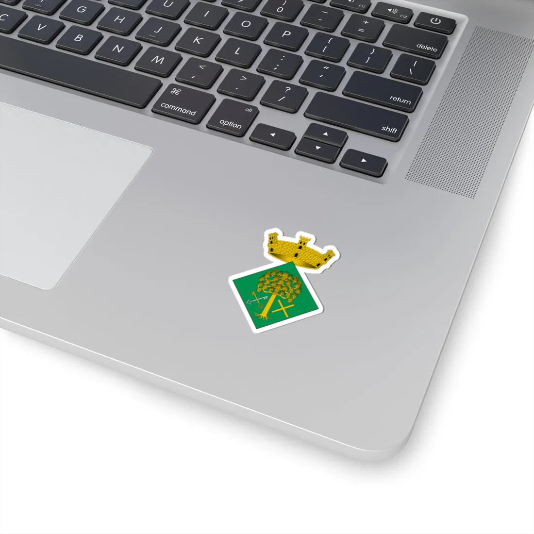 Escut de Bigues i Riells (Spain) (Coat of Arms) STICKER Vinyl Kiss-Cut Decal - The Sticker Space