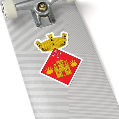 Escut de Brunyola (Spain) (Coat of Arms) STICKER Vinyl Kiss-Cut Decal - The Sticker Space