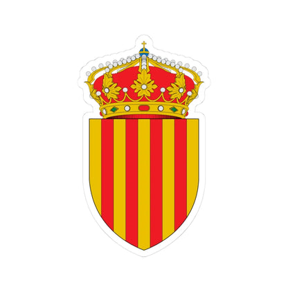 Escut de Catalunya apuntat (Spain) (Coat of Arms) STICKER Vinyl Kiss-Cut Decal - The Sticker Space