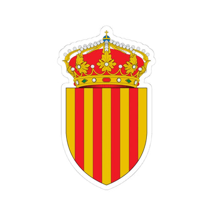 Escut de Catalunya apuntat (Spain) (Coat of Arms) STICKER Vinyl Kiss-Cut Decal - The Sticker Space