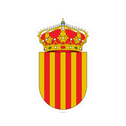 Escut de Catalunya (Spain) (Coat of Arms) STICKER Vinyl Kiss-Cut Decal 2 Inch White - The Sticker Space