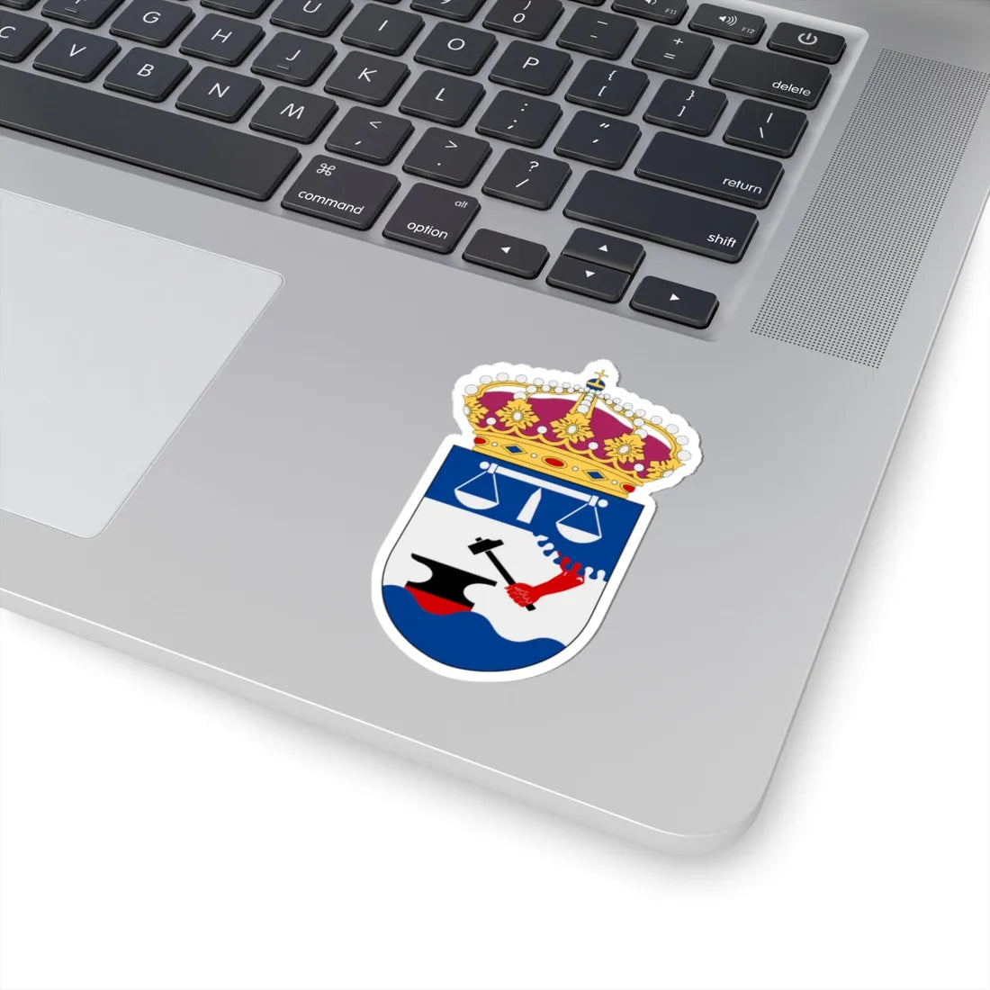 Eskilstuna tingsrätt vapen (Sweden) (Coat of Arms) STICKER Vinyl Kiss-Cut Decal - The Sticker Space