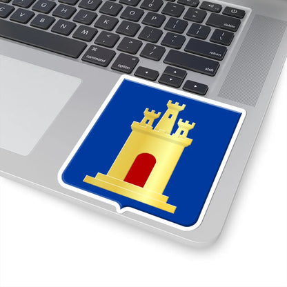 Esneux wapen (Belgium) (Coat of Arms) STICKER Vinyl Kiss-Cut Decal - The Sticker Space