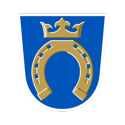Espoo.vaakuna (Finland) (Coat of Arms) STICKER Vinyl Kiss-Cut Decal 3 Inch White - The Sticker Space