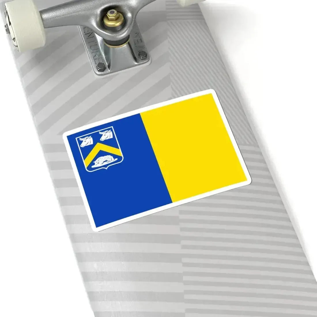 Essen B vlag (Belgium) STICKER Vinyl Kiss-Cut Decal - The Sticker Space