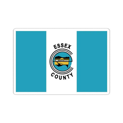 Essex County Ontario Flag pre-2014 (Canada) STICKER Vinyl Kiss-Cut Decal 2 Inch White - The Sticker Space